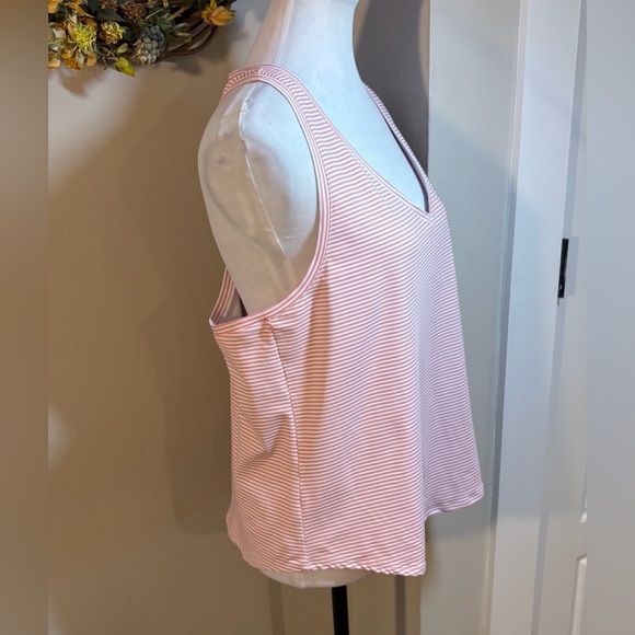 SOUTHERN TIDE Cherise Active T-Back Performance Tank in Citrus Punch Sz Large - Picture 4 of 13